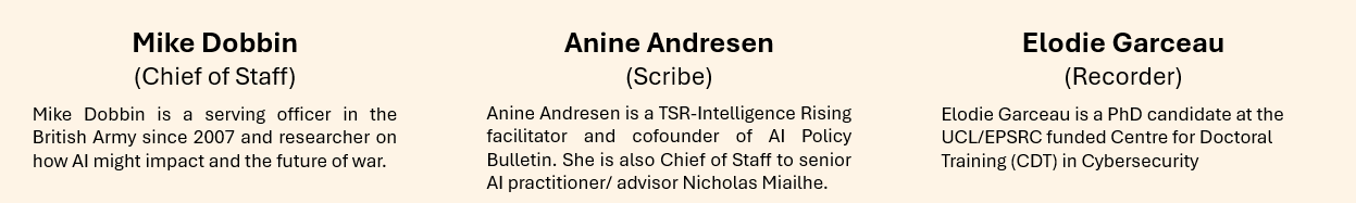 Intelligence Rising 2024 European Union Facilitators