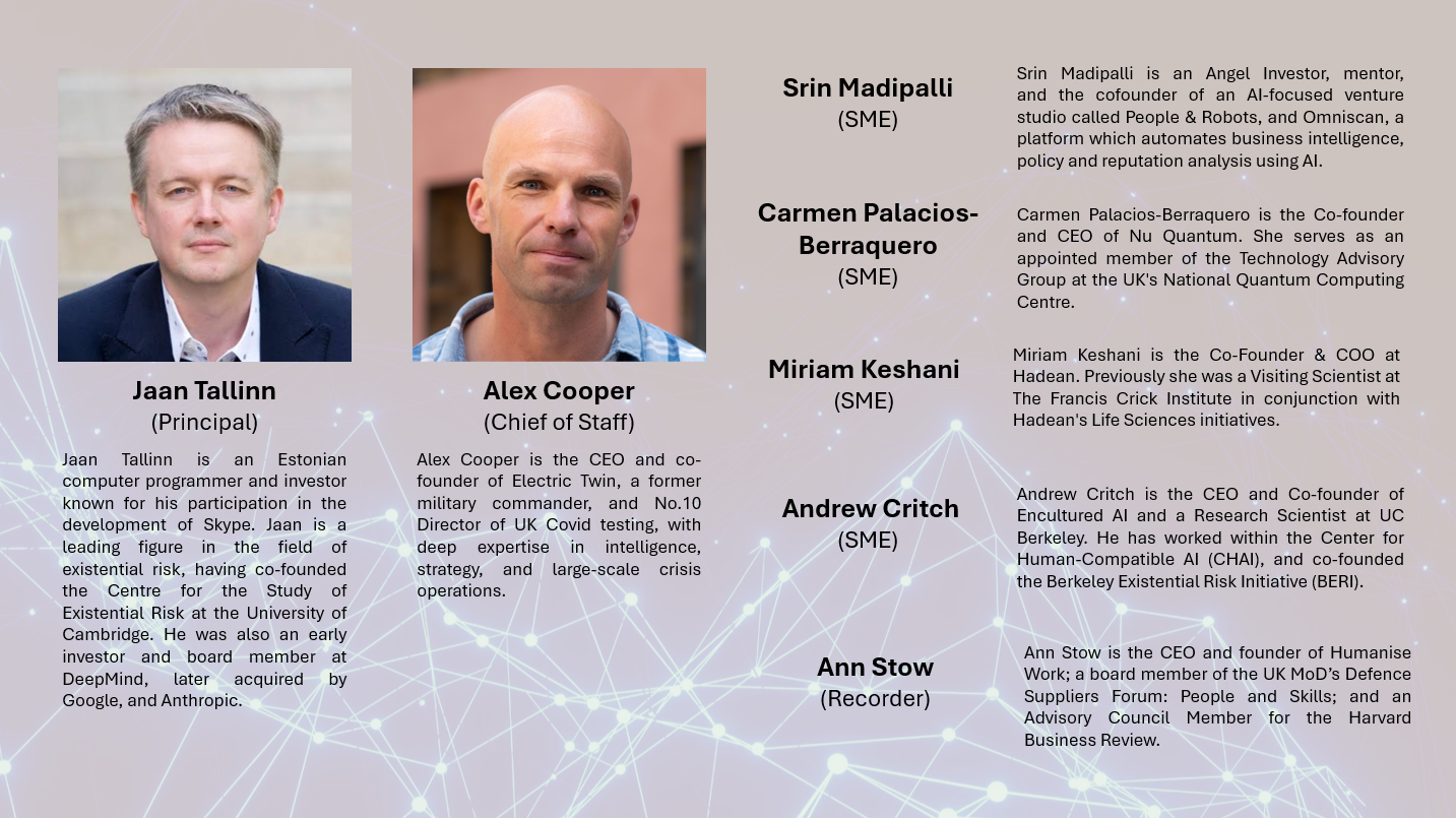 Intelligence Rising 2024 Technologists Team and Facilitators